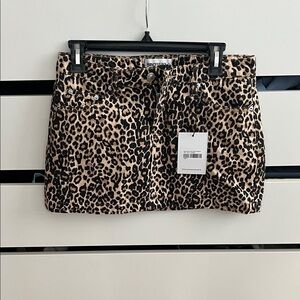Princess Polly Animal Print Skirt